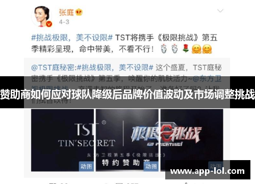 赞助商如何应对球队降级后品牌价值波动及市场调整挑战